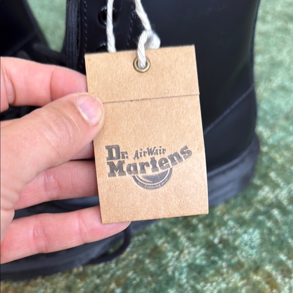 Dr. Martens Smooth Black Lace-Up Boots - Picture 2 of 5